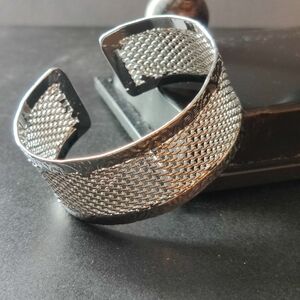 Steel Mesh Cuff bracelet